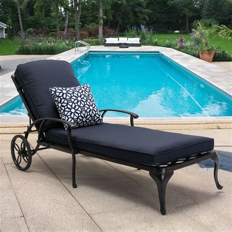 metal box exterior chair|Metal Outdoor Chaise & Lounge Chairs You'll Love .